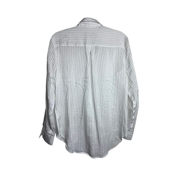 J. Crew Textured Drapery Button Down Shirt Women’s Sz. S - Picture 6 of 8